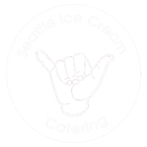 Seattle Ice Cream Catering white hand logo
